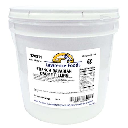 Lawrence Foods French Bavarian Crme 20lbs Pail 120311